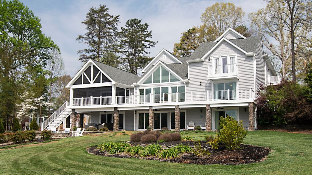 Makeover Magic Custom Home With Screened In Porch And Lots Of Outdoor Living Space