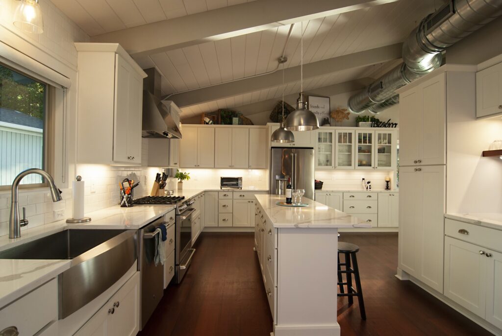 Before After Renovation Modern Industrial Kitchen 3