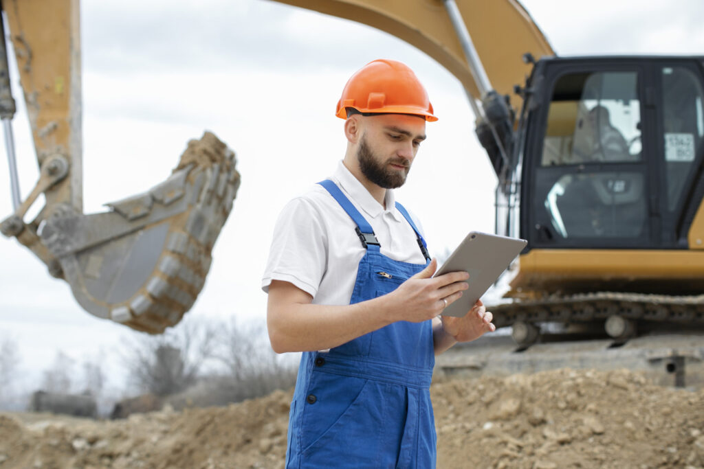 Person Working Building Construction