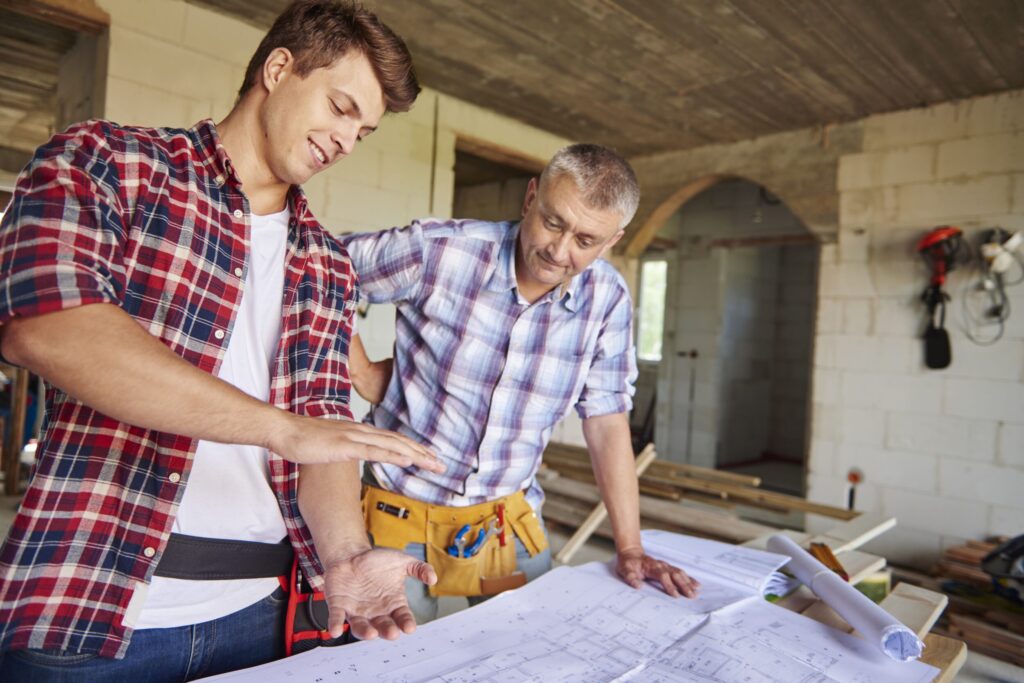 Younger Of Carpenters Is Demonstrating New Idea