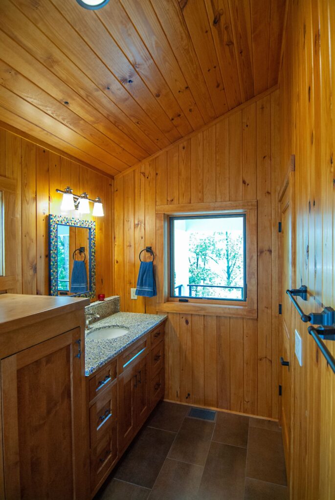 Wooden Bathroom