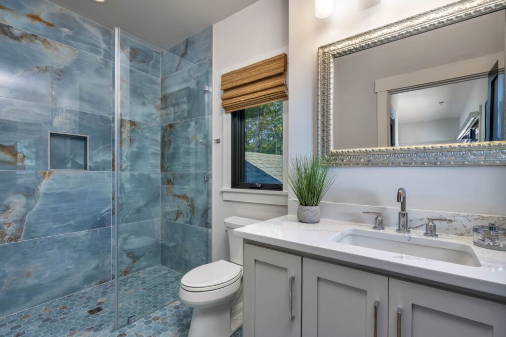 Ocean Tile Bathroom